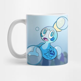 Bubble chameleon - Print Mug